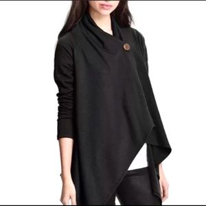 Anthro Bobeau Asymmetrical Cardigan Wrap